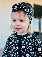 Load image into Gallery viewer, Wildflower Convertible Romper + Headband Bundle