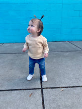 Load image into Gallery viewer, Cotton Crewneck, Beige