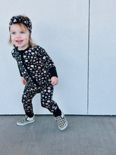 Load image into Gallery viewer, Convertible Long Sleeve Zip Romper, Wildflower